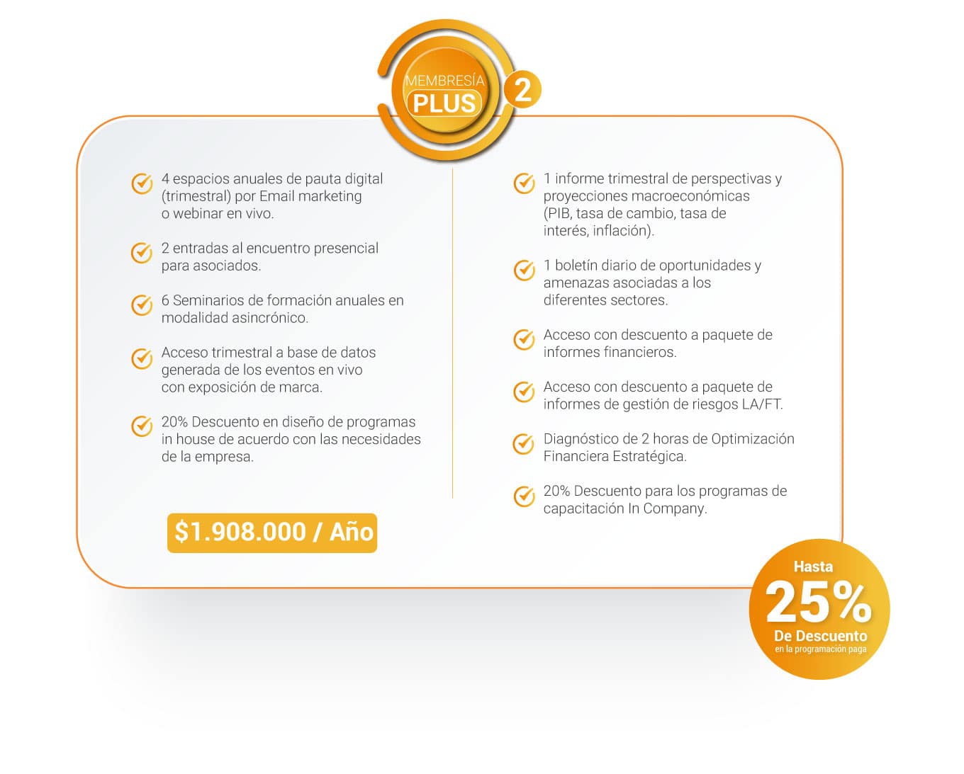 Membresía Plus ACEF 2026