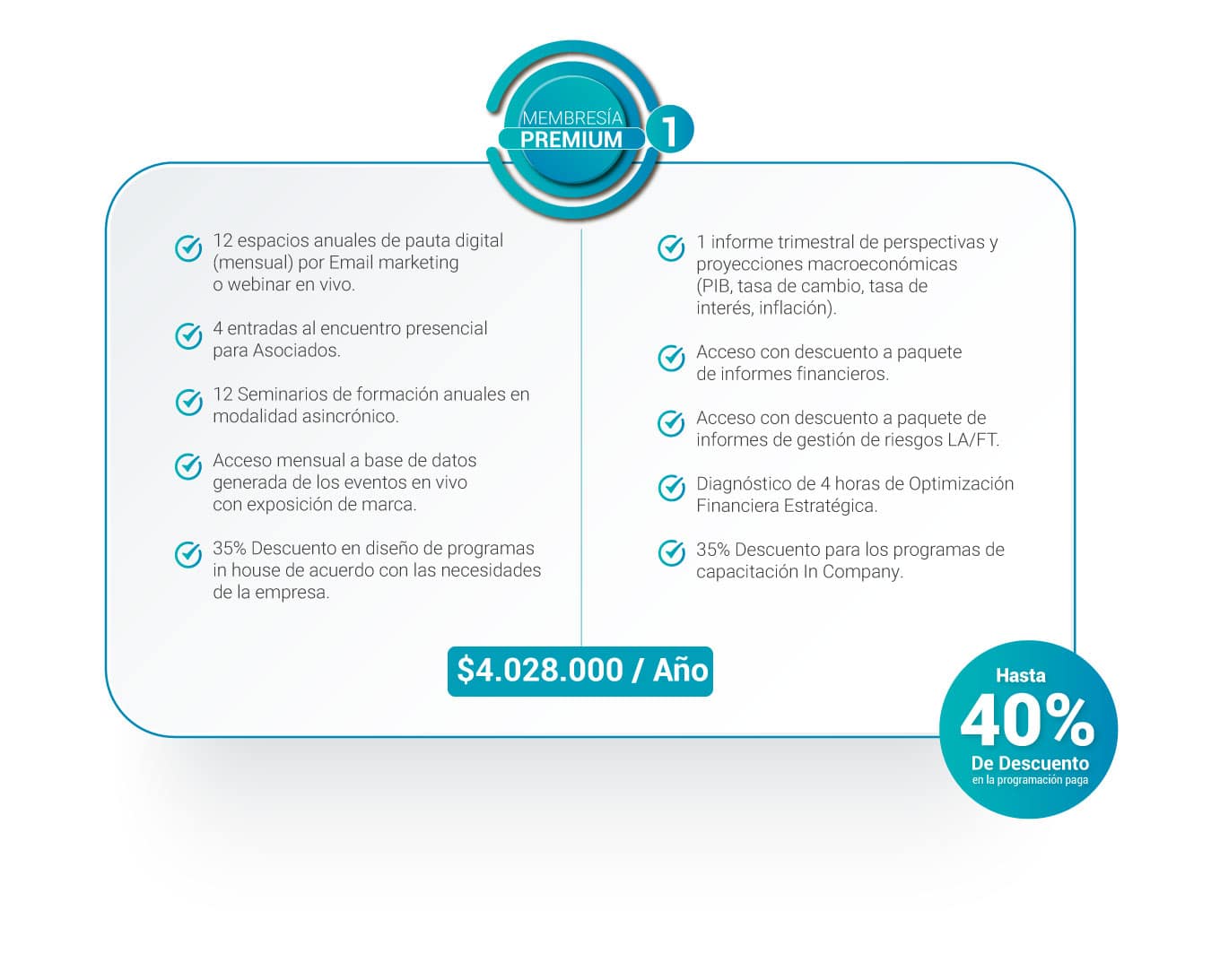 Membresía Premium 2026